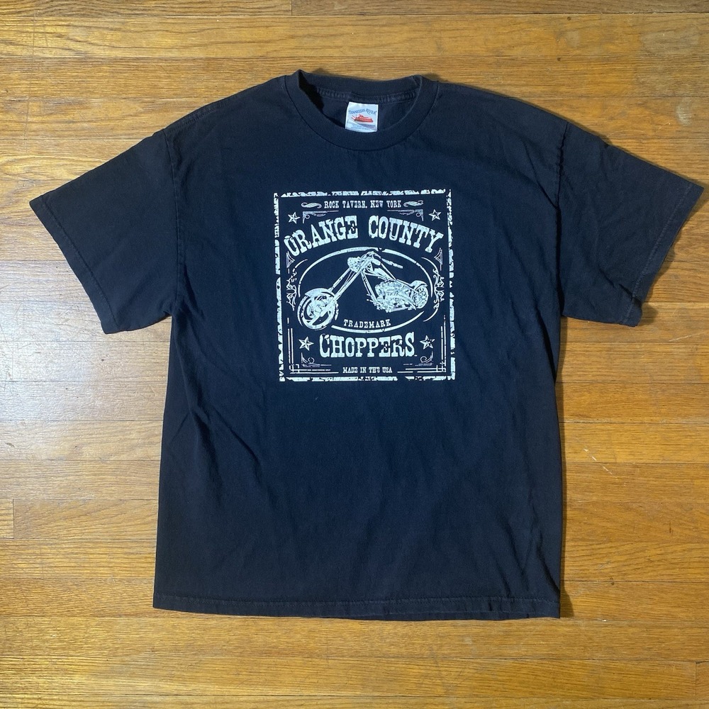 2000s Orange County Choppers‎ Motorcycle Biker T-shirt Men's Medium